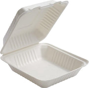 Menuboxen suikerriet Wit/1 vaks - 200 stuks