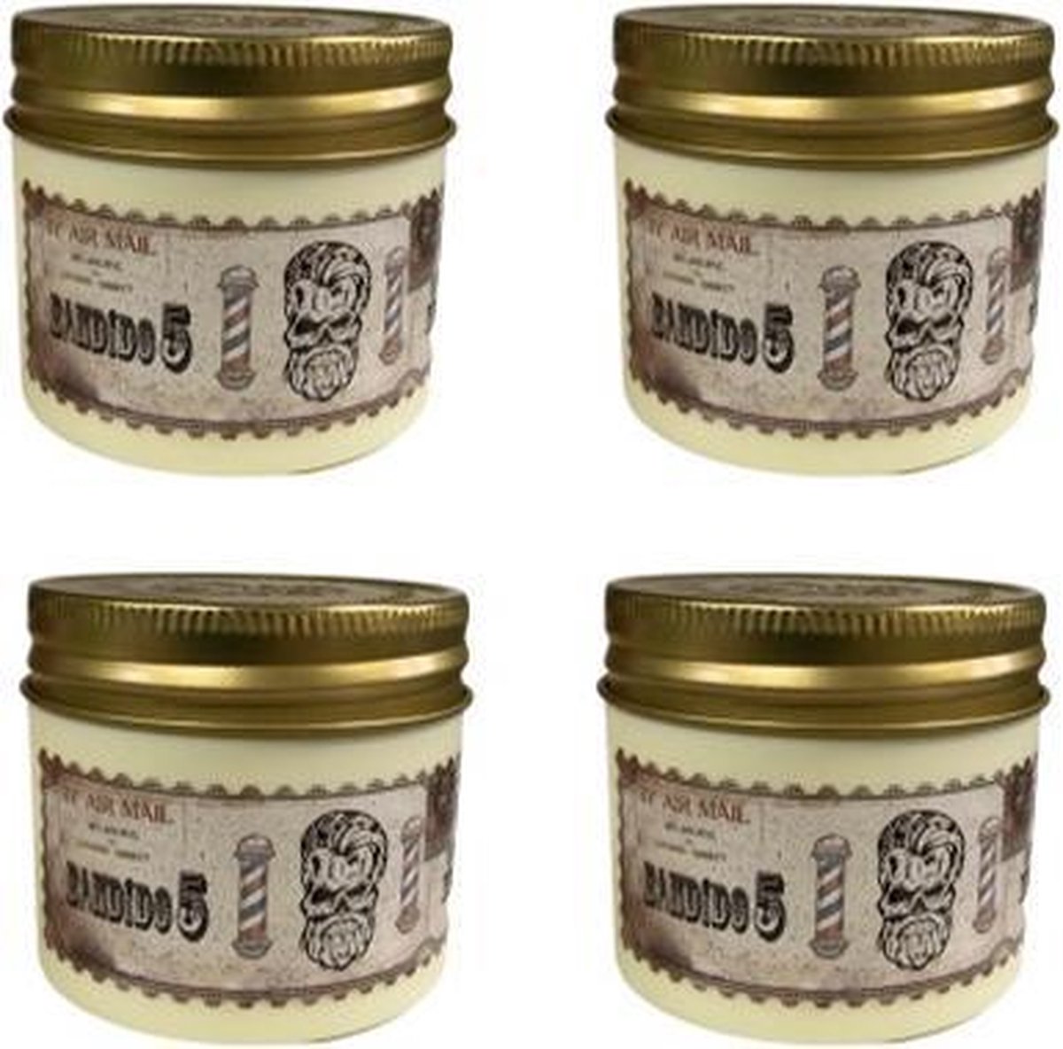 Bandido (4-Pack Aqua Wax Blue Medium 5 125ml)