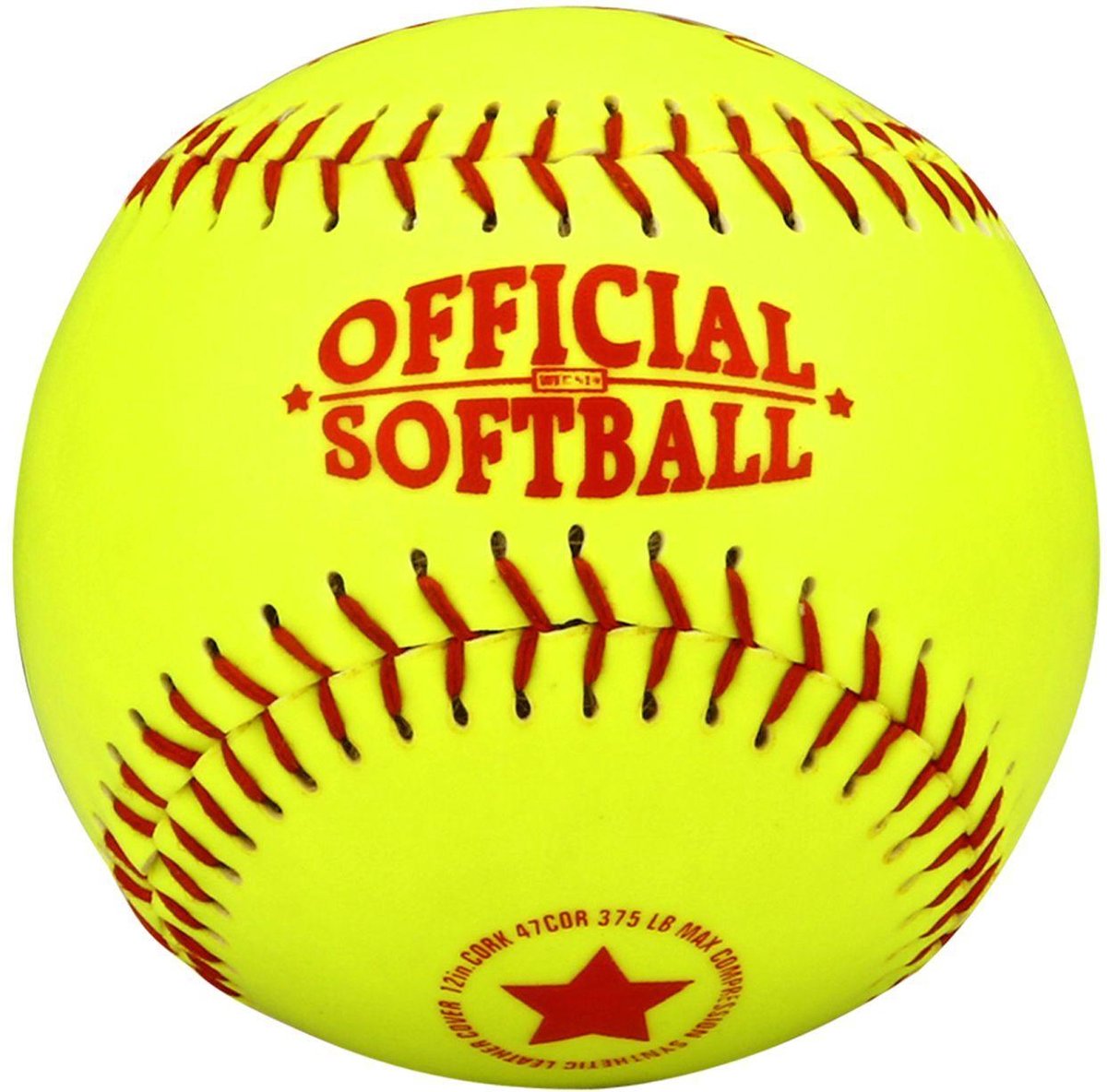 Abbey Softbal - Fluorgeel