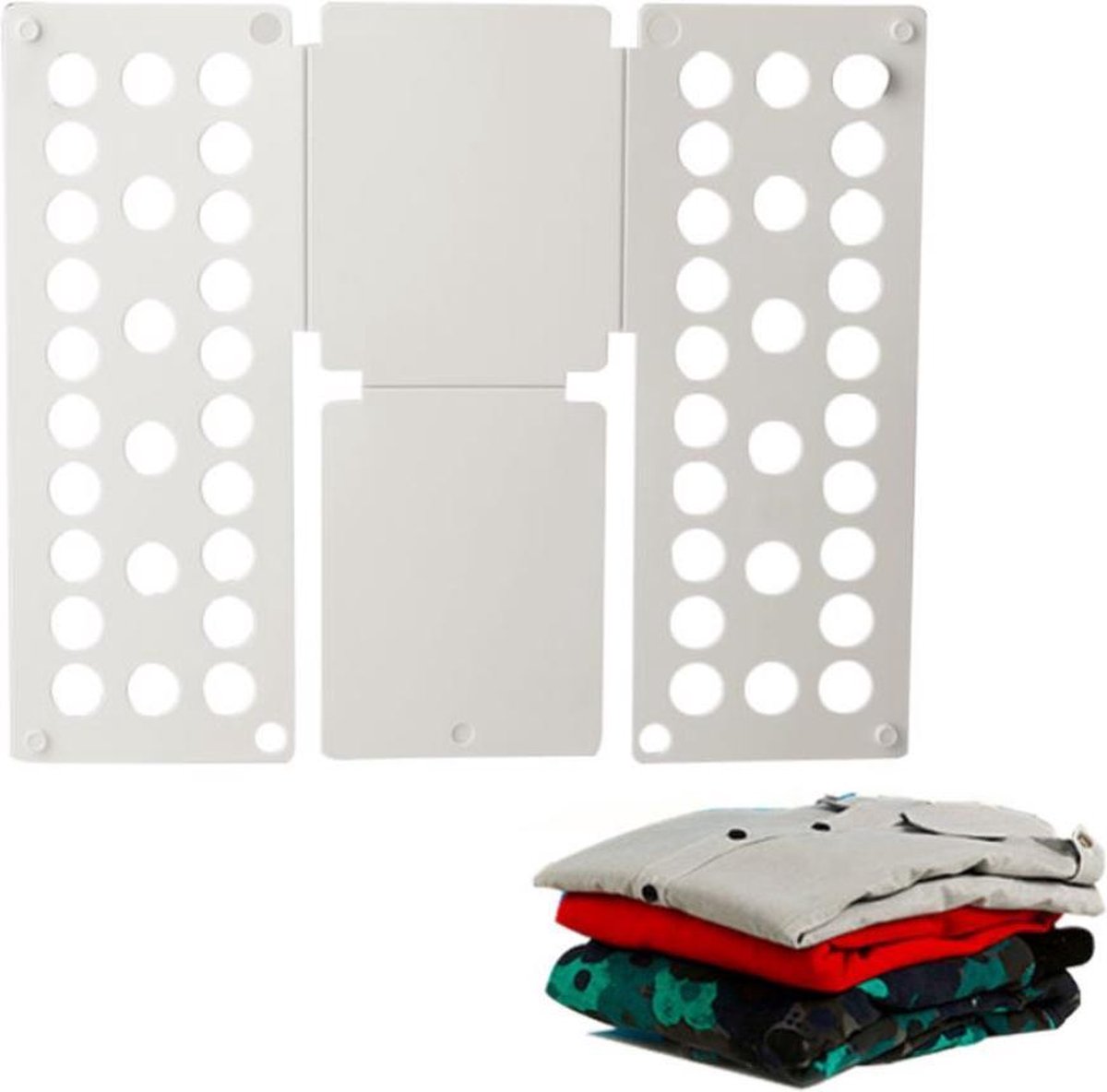 Kleding vouwplank Sheldon voor al je kleding en wasgoed Wit