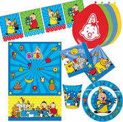 Kinderfeestje/verjaardag tafel dekken set voor 8x personen. Bumba thema feestartikelen/versiering compleet.