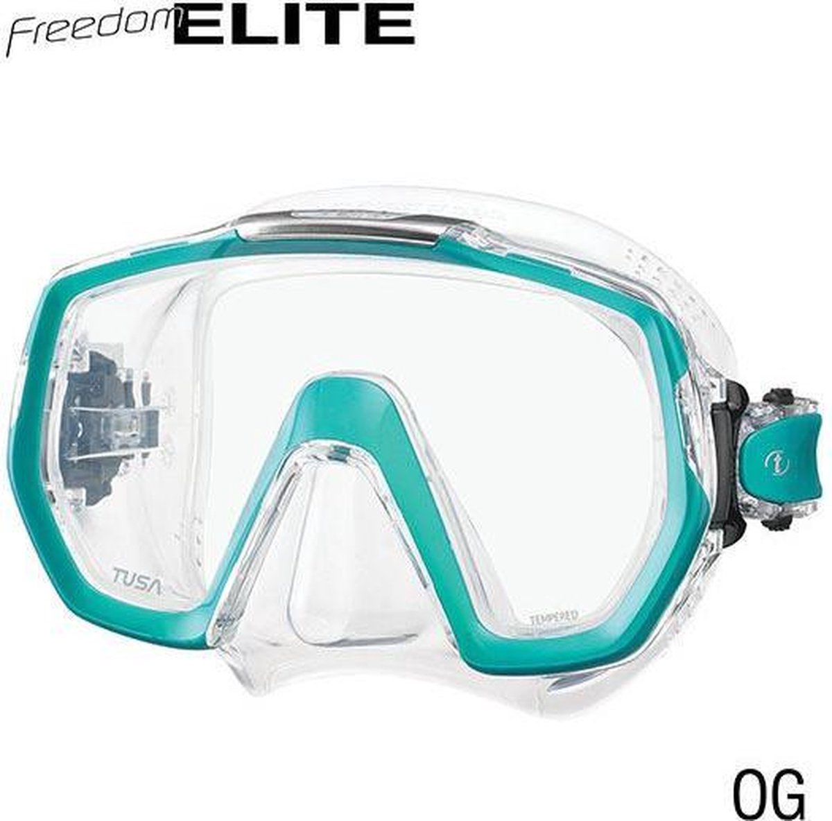 TUSA Freedom Elite duikbril - ocean green
