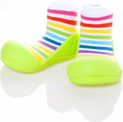Attipas babyschoentjes Rainbow Groen Maat: 24 (14