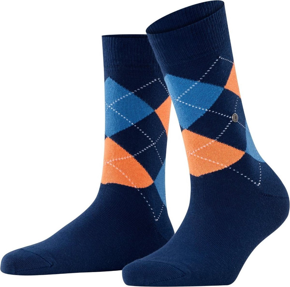 Burlington Queen Fantasiesok Dames 22040 - Blauw 6542 deep sea Dames - 36-41