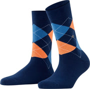 Burlington Queen Fantasiesok Dames 22040 - Blauw 6542 deep sea Dames - 36-41