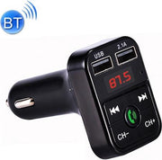 B2 Dual USB Opladen Bluetooth Fm-zender MP3 Muziekspeler Car Kit