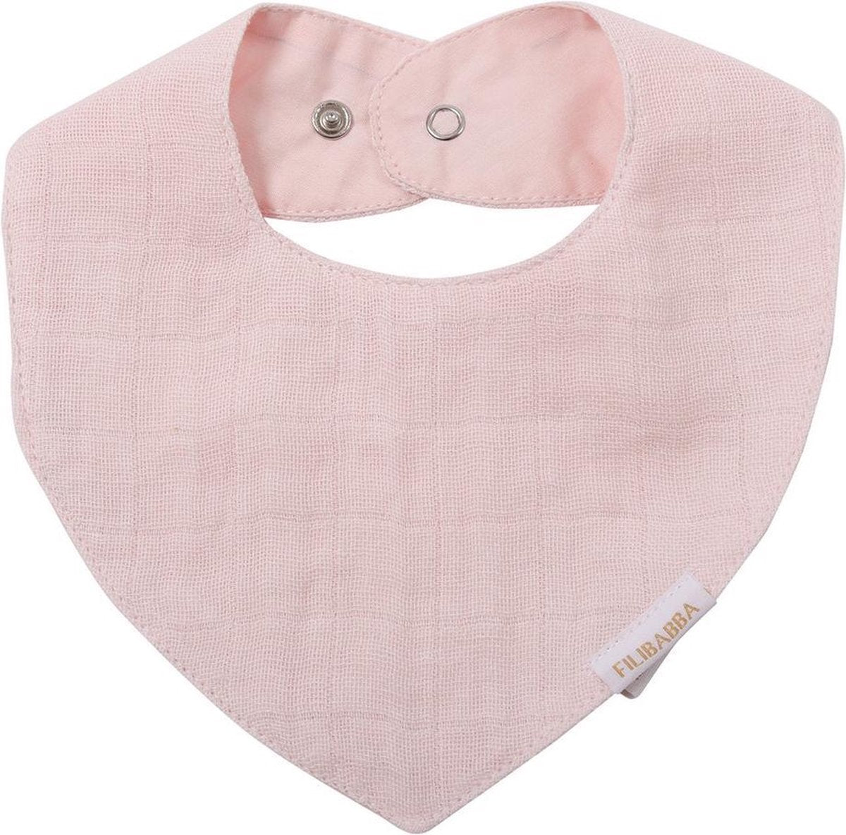 Filibabba Tetra Slabbetje - Light Rose - One Size