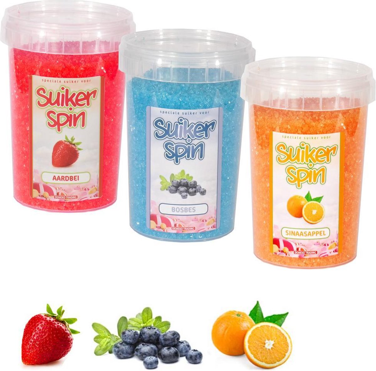 Suikerspinsuiker fruitmix 2