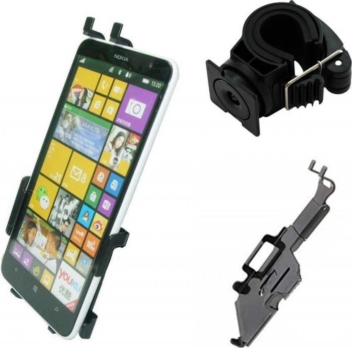 Haicom Fietshouder voor Nokia Lumia 1320 HI-325