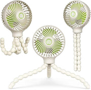 HBKS Octopus Ventilator – Tafelventilator – Ventilatoren – Aircooler – Luchtkoeler – Alternatief Mobiele Airco – Airconditioning – Statiefventilator - USB – Vloerventilator – Tripod - Wit