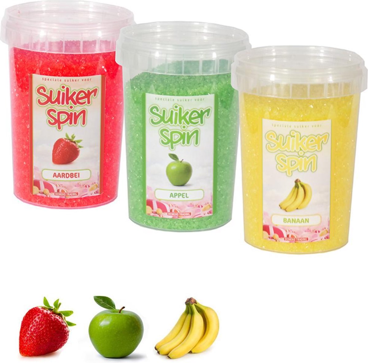 Suikerspinsuiker fruitmix 1