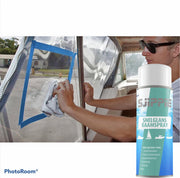SNELGLANS SPRAY 400 ML - SJIPPIE-Vuplex-Spatscherm-Bootkap-Cabrio-Cabriolet