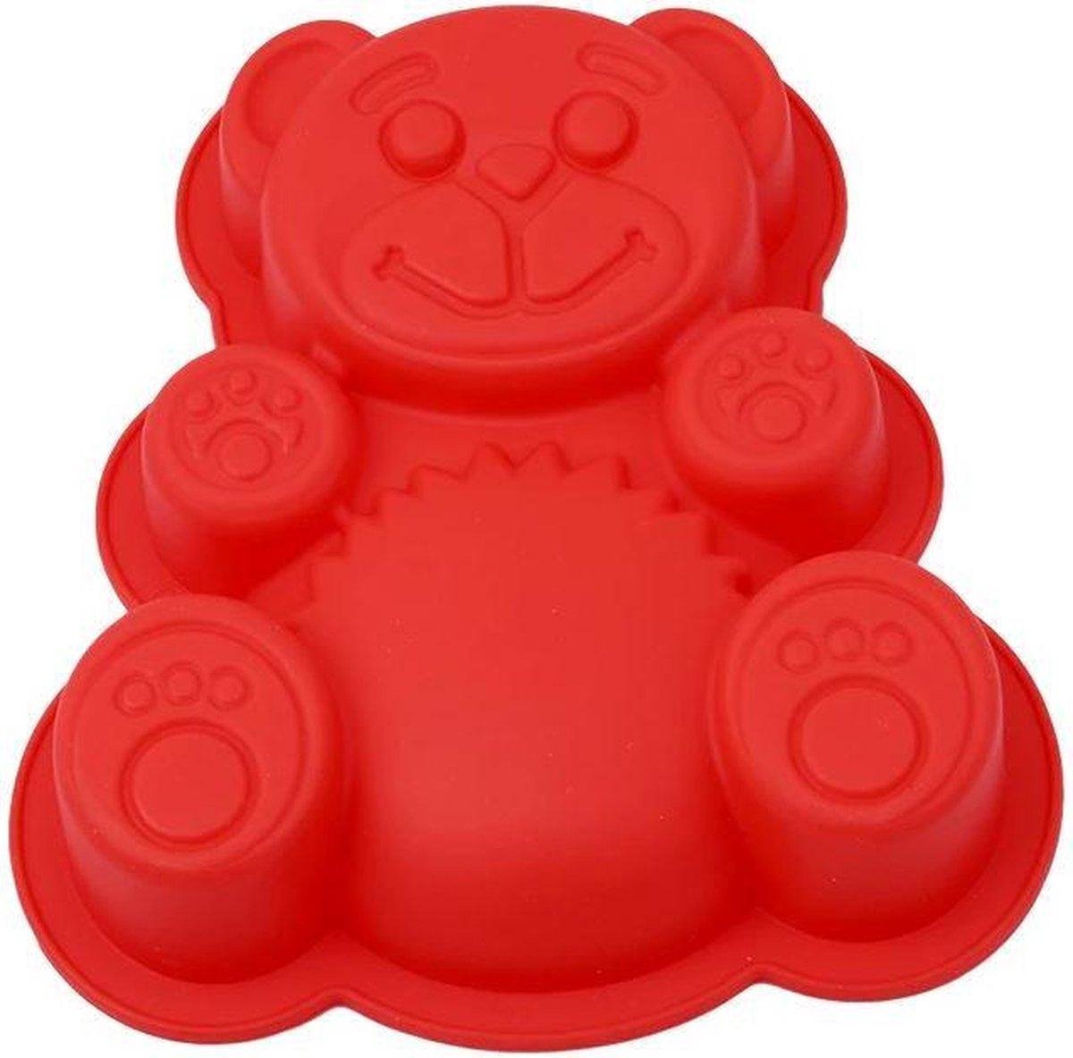 3D GUMMY Bear Vorm - Cakevorm - Siliconen Mal - Bakken Tools Keuken Fondant Snijders Taart Decoratie