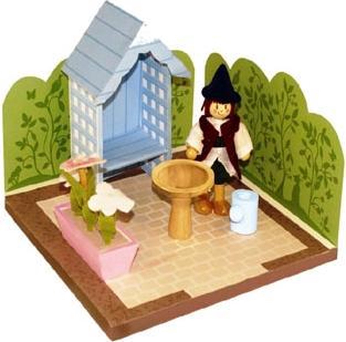 Le Toy Van Poppenhuismeubels Tuinset - Hout