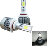 2 STKS C9 9006 18 W 1800LM 6000 K Waterdichte IP68 Auto Auto LED Koplamp met 2 COB LED Lampen