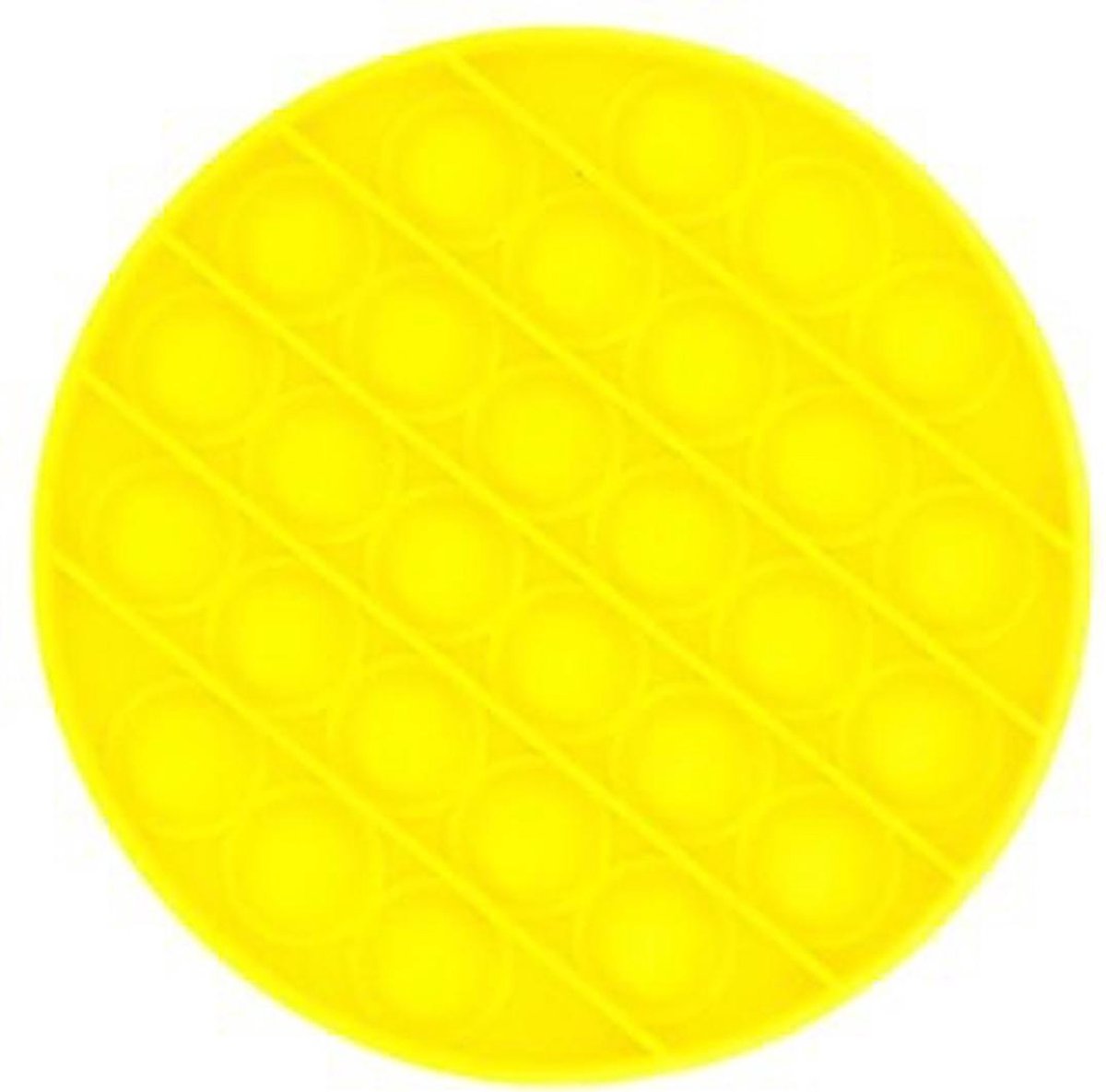 Pop it - Fidget Toy - Geel - Stress verlichtende werking