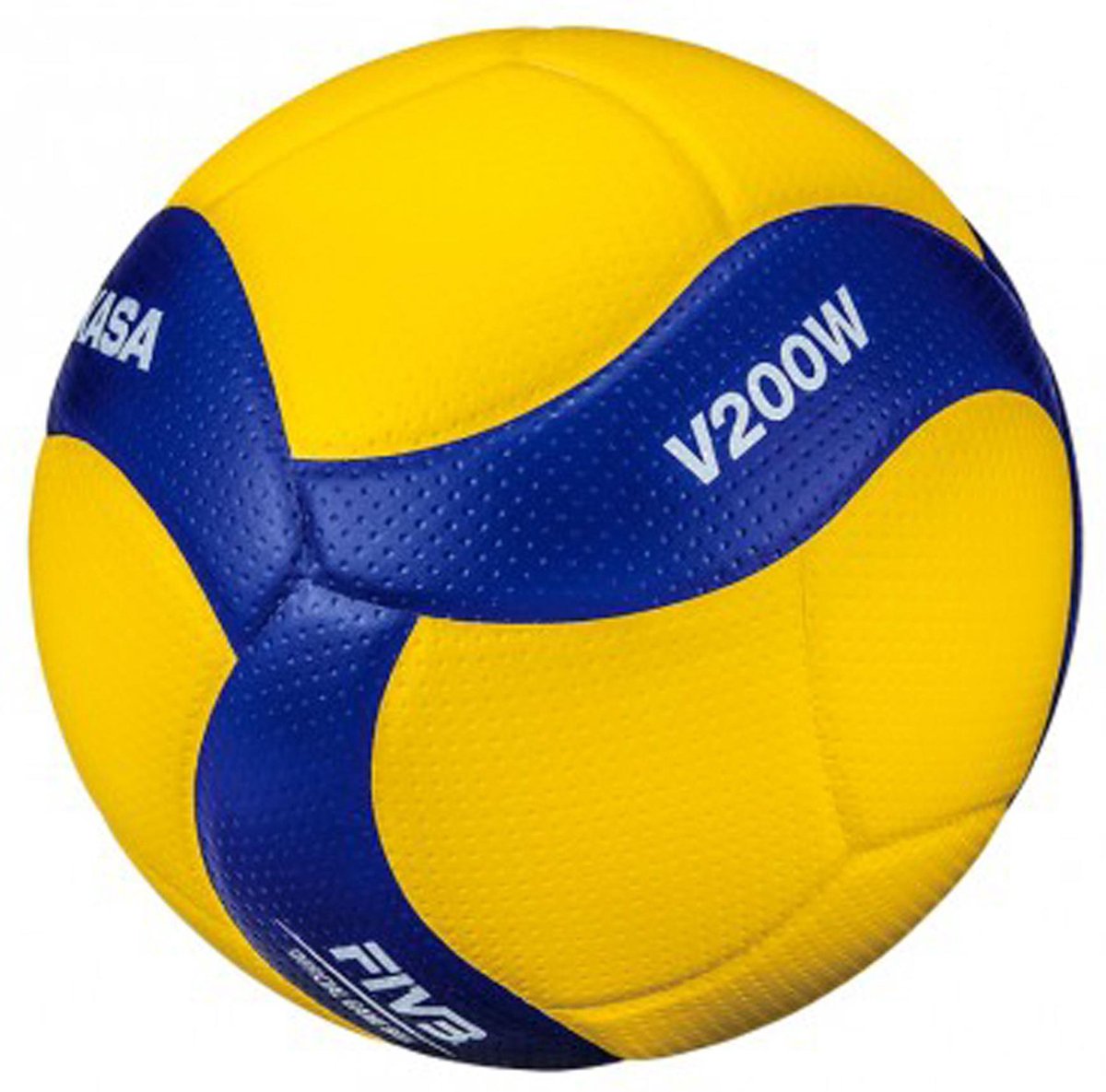 Mikasa VolleybalVolwassenen - geel/ blauw