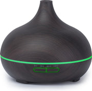 Aroma diffuser-Luchtbevochtiger-Geurverspreiders-Verdamper-Donker bruin-Moederdag cadeautje