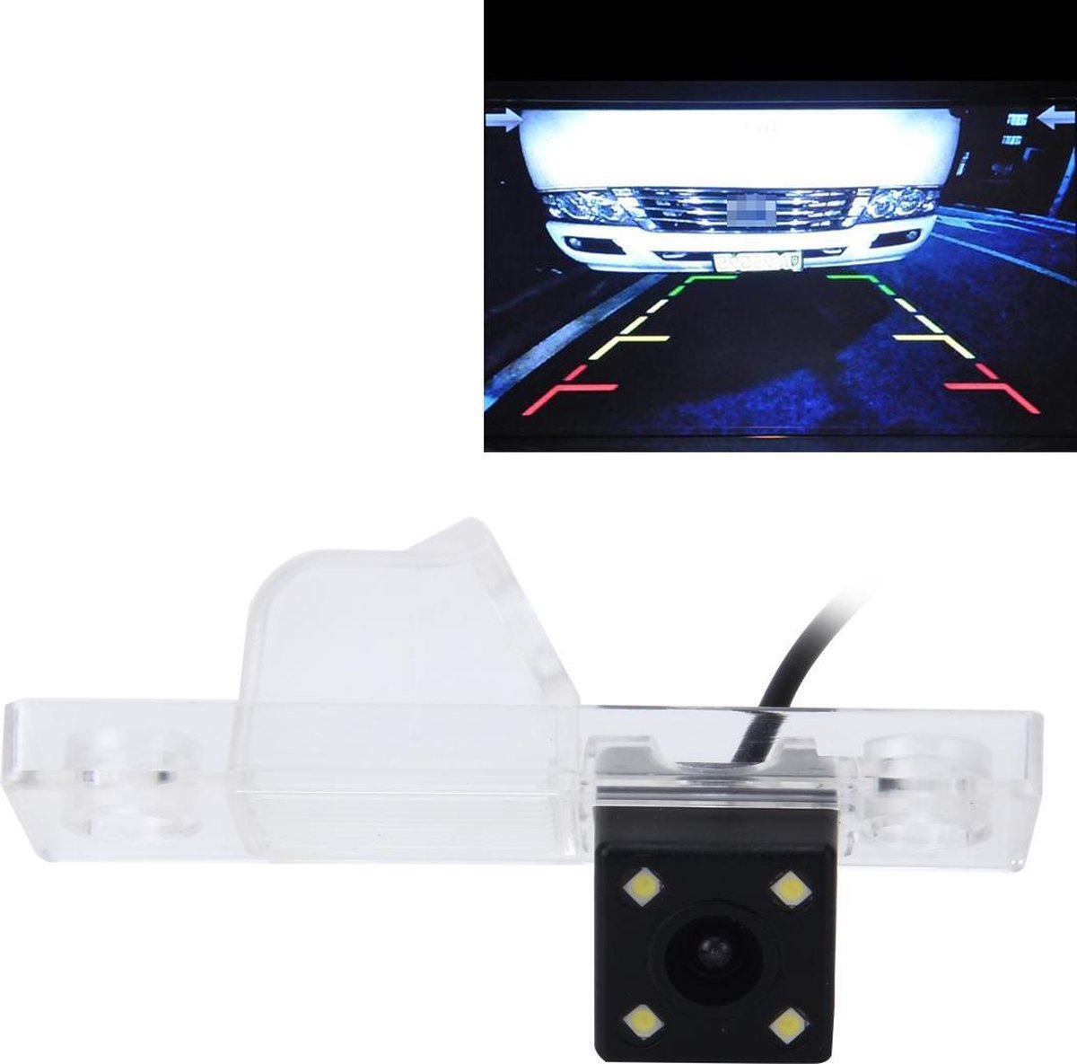 656 * 492 Effectieve Pixel NTSC 60Hz CMOS II Waterdichte Auto Achteruitrijcamera Backup Camera Met 4 LED-lampen voor 2012/2015 Versie Cruze 2015/2016 Versie Captiva