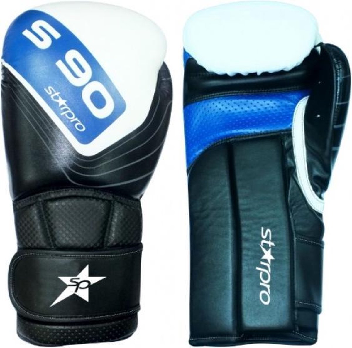 Starpro Bokshandschoenen Coach Sparring Zwart Maat 16oz