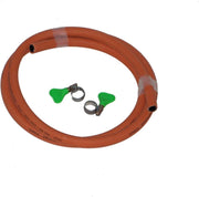 Gimeg HD Gasslang pvc - 2 slangklemmen - 2 m