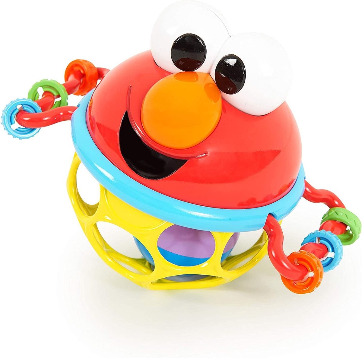 Sesamstraat® Elmo Rammelaar - Baby speelgoed - Rammelaar baby - Ontwikkeling van de motoriek voor alle leeftijden