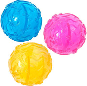 Dog toy tpr ball colour ass.