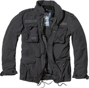 Heren Jas Jacket M-65 Giant Jacket zwart