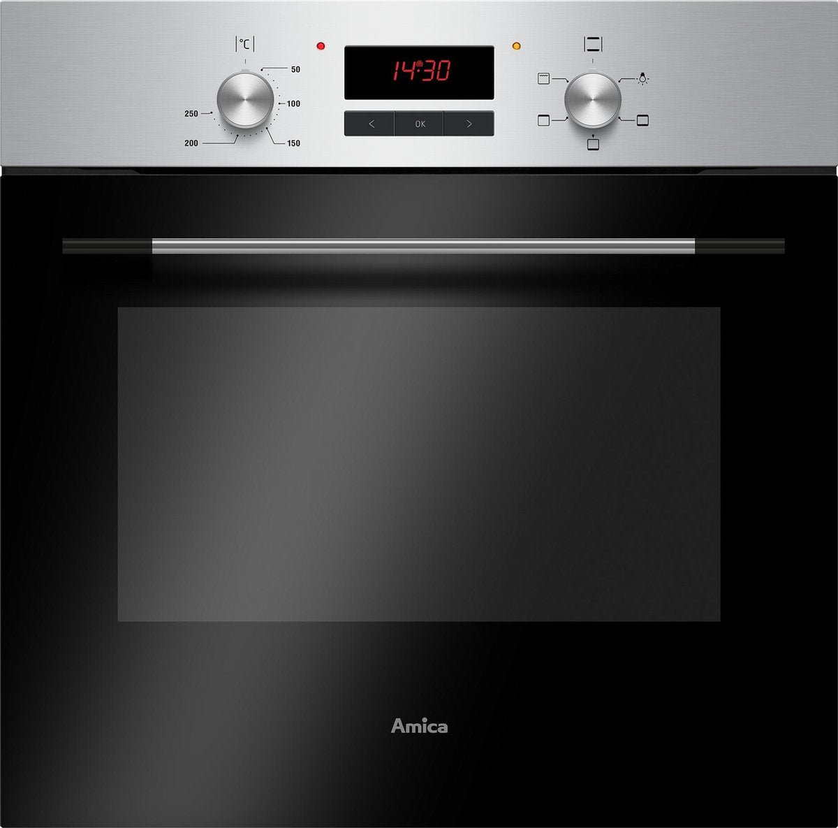 AMICA AO3004/1  -  Inbouw Oven - Katalyse + Stoomreiniging - 5 Kookfuncties