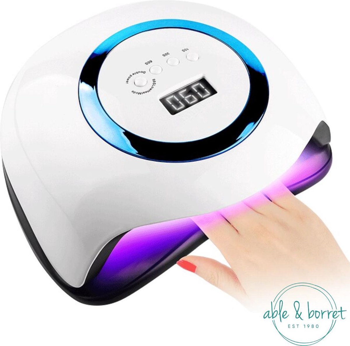 Nageldrogers | Nagellamp voor gel nagellak | Gellak | Led lamp nagels | Nagellamp | Manicure lamp | Nagellijm | Able & Borret