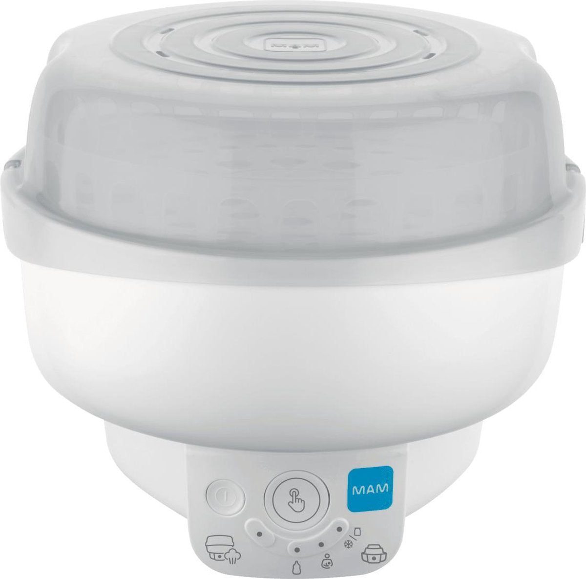 MAM 6 in 1 elektrische sterilisator & Express Babyvoedingverwarmer