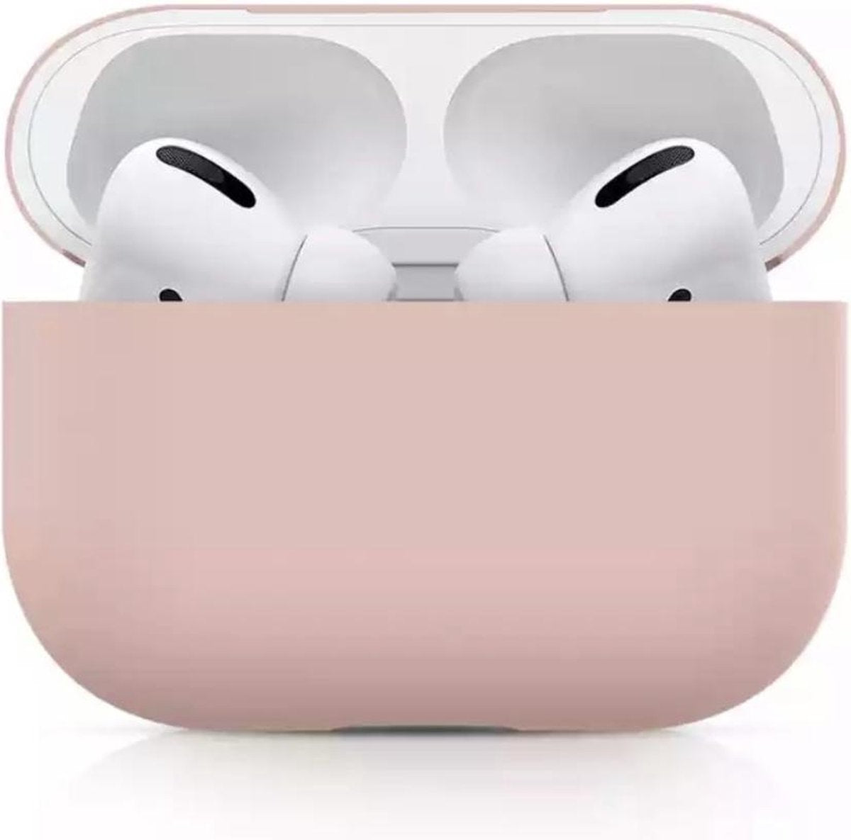 Airpods Pro Hoesje - Airpods Case - Hoesje voor Airpods - Airpods Hoesje Siliconen Case - Airp - Hoesje - Airpods Case Silicone - Airpods Pro Case - Airpods Hoes - Airpods Case Hoesje ~ roze~pink