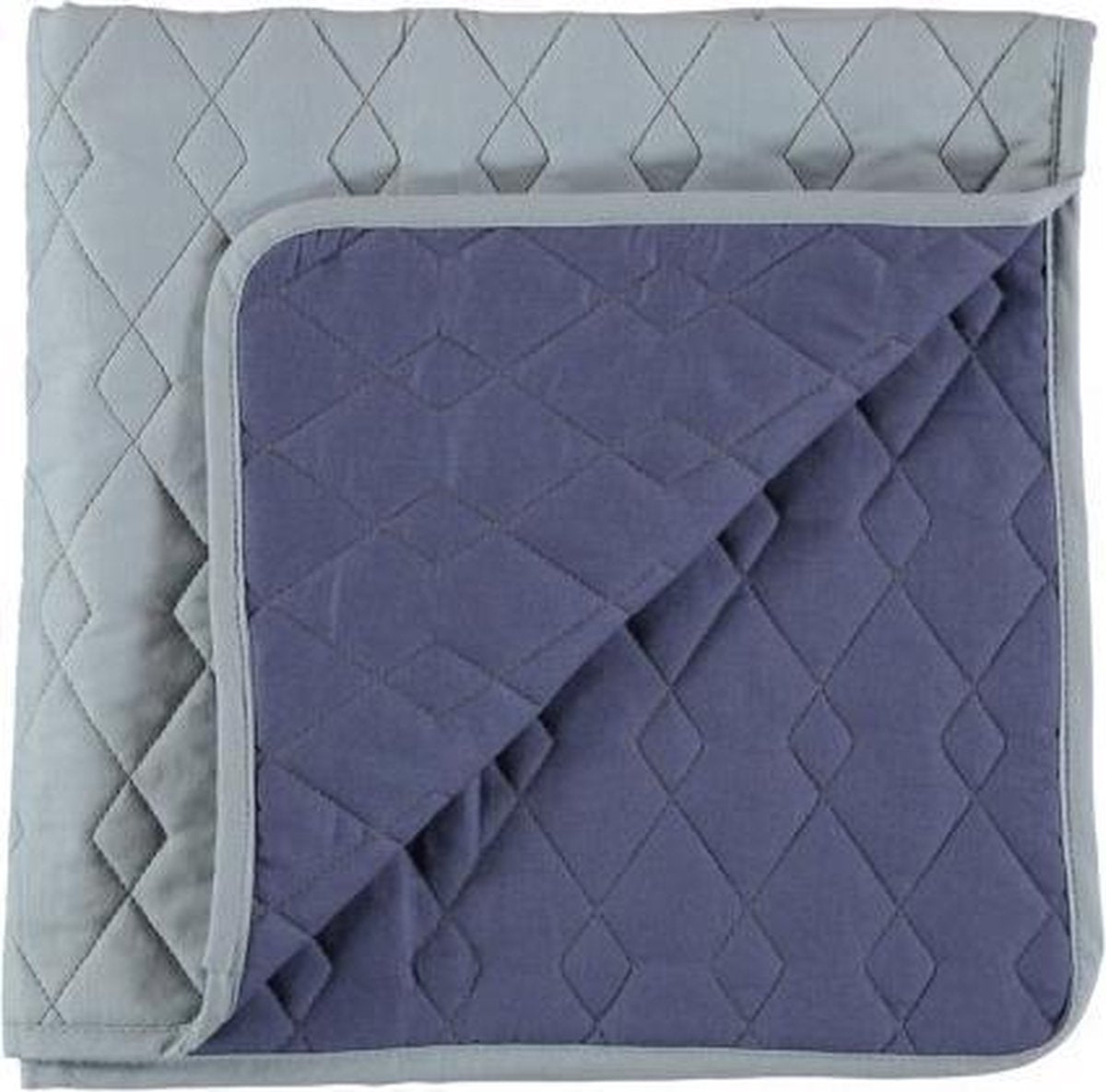 Nobodinoz Pure - Wiegdeken - Riviera Blue