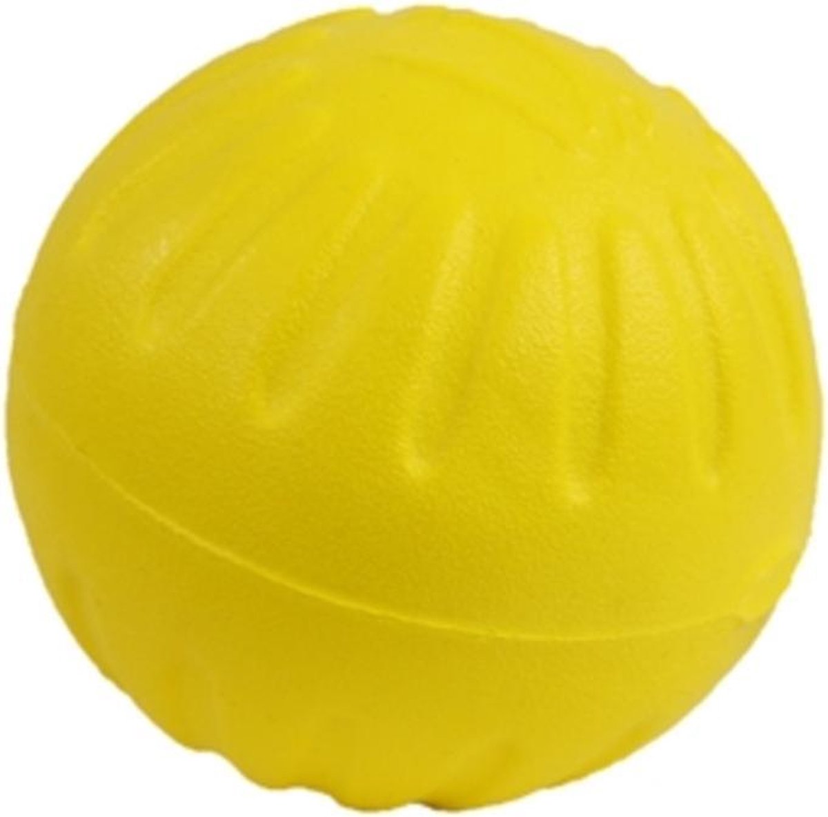 Starmark fantastic durafoam bal geel Medium 7 cm
