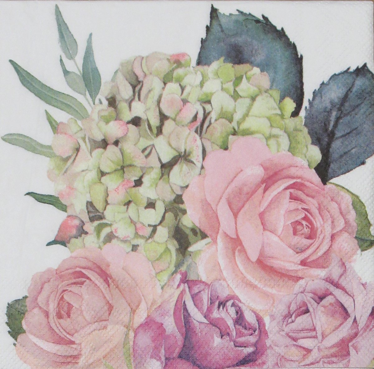 Servetten Rose Garden 33 x 33 cm