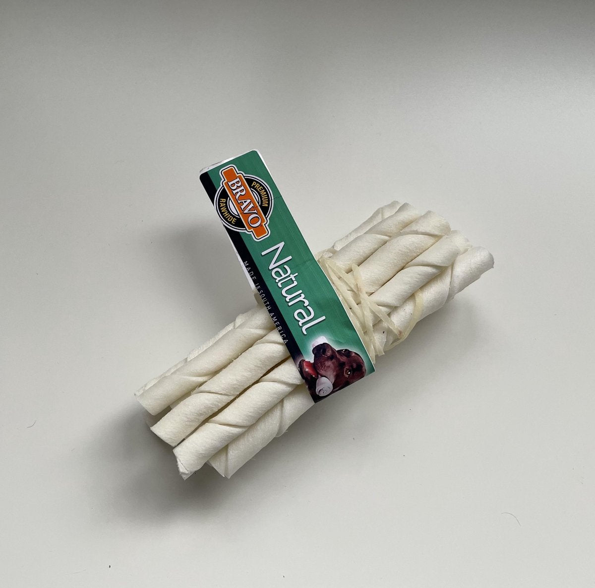 Bravo Rawhide Twisted sticks 10 cm 10 st