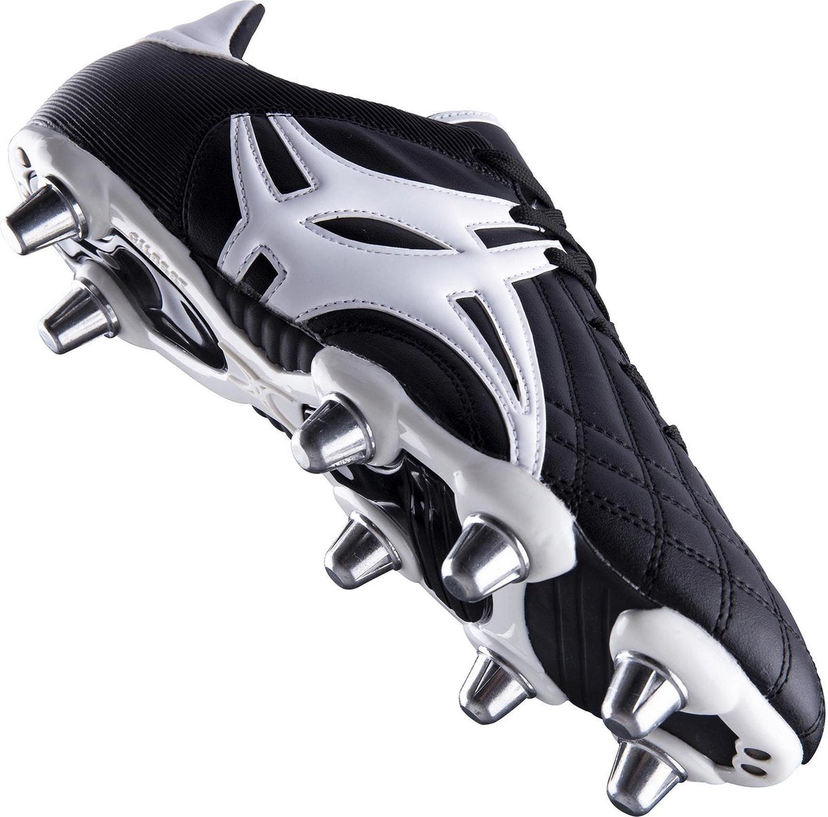 Gilbert BOOT S/ST VX10 LO8S BK/WH 10.5