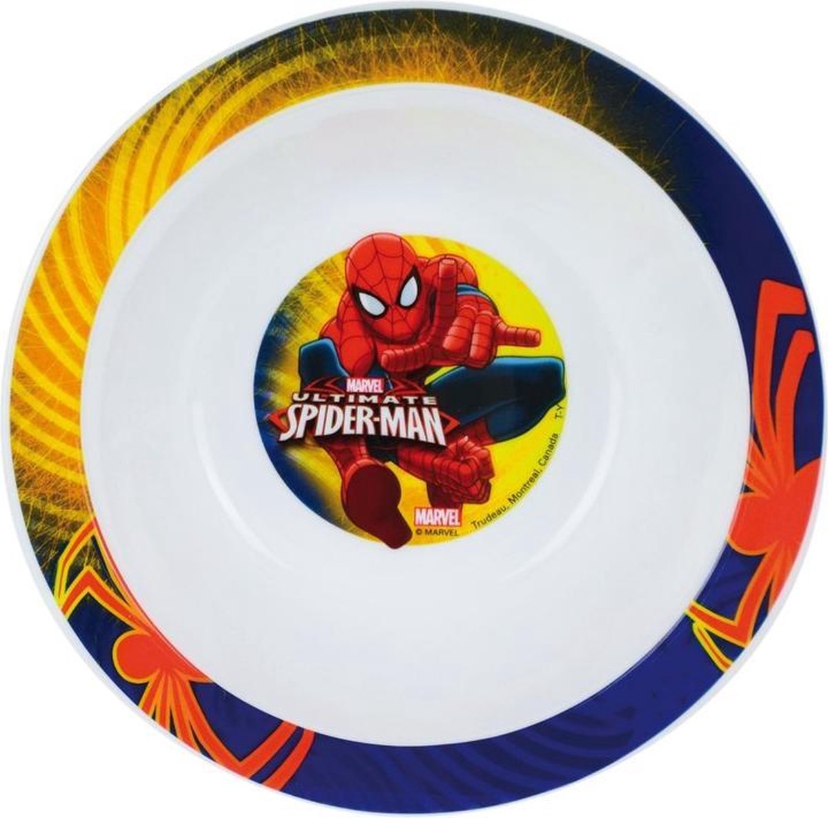 Diep bord Spiderman 16 cm