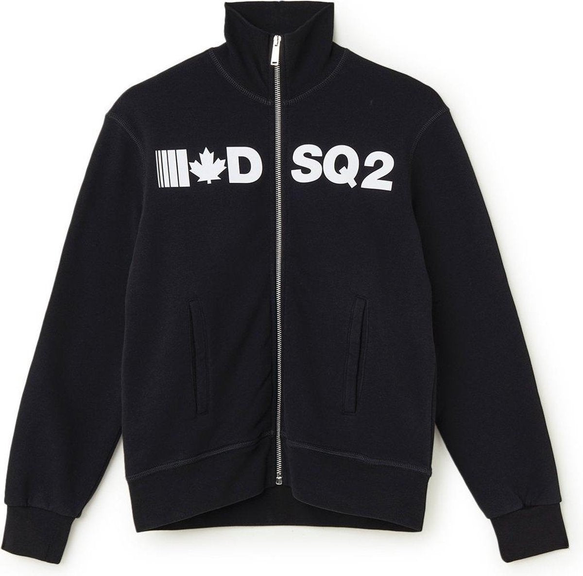 Dsquared2 Sweatvest met logoprint - Zwart - Maat 140