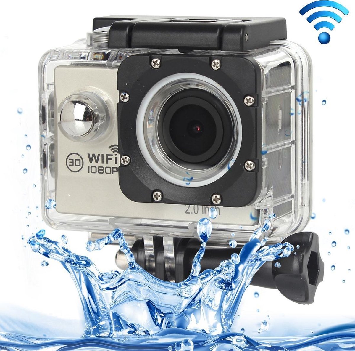 H16 1080P draagbare WiFi waterdichte sportcamera