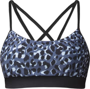 Rohnisch Flattering Sports Bra Dames Sportbeha - Dusty Blue Spot - Maat L