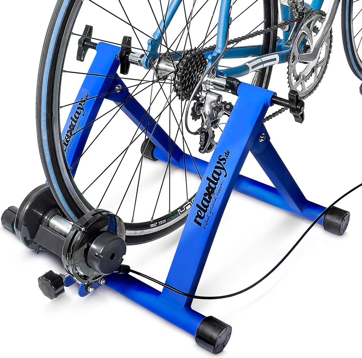 relaxdays Fietstrainer - Wheel on - 7 standen