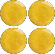 Bord Ø 20cm Hexagon - set 4 stuks