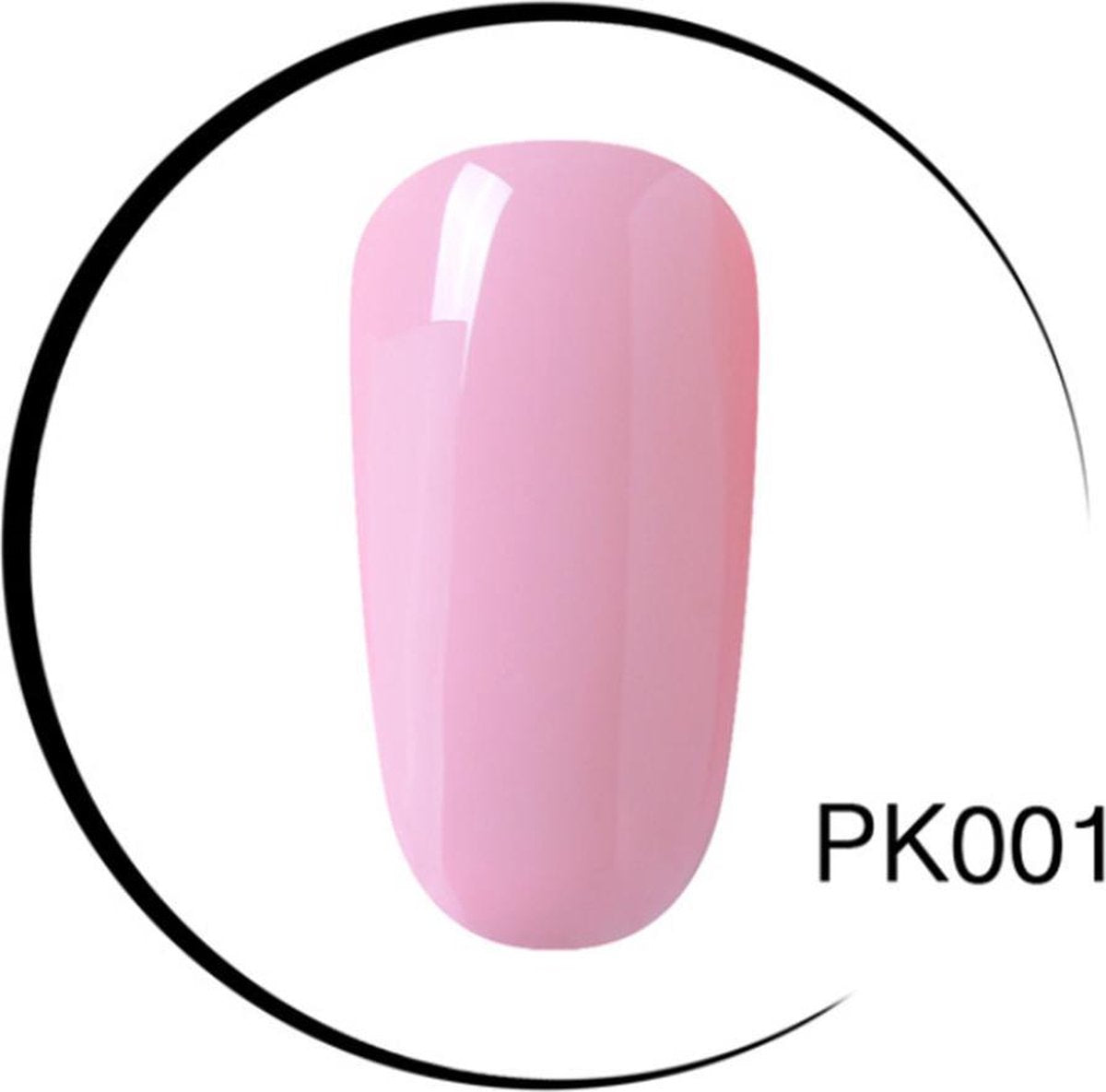 DW4Trading® Gel nagellak kleur PK001 uv led lucht drogend 10ml.