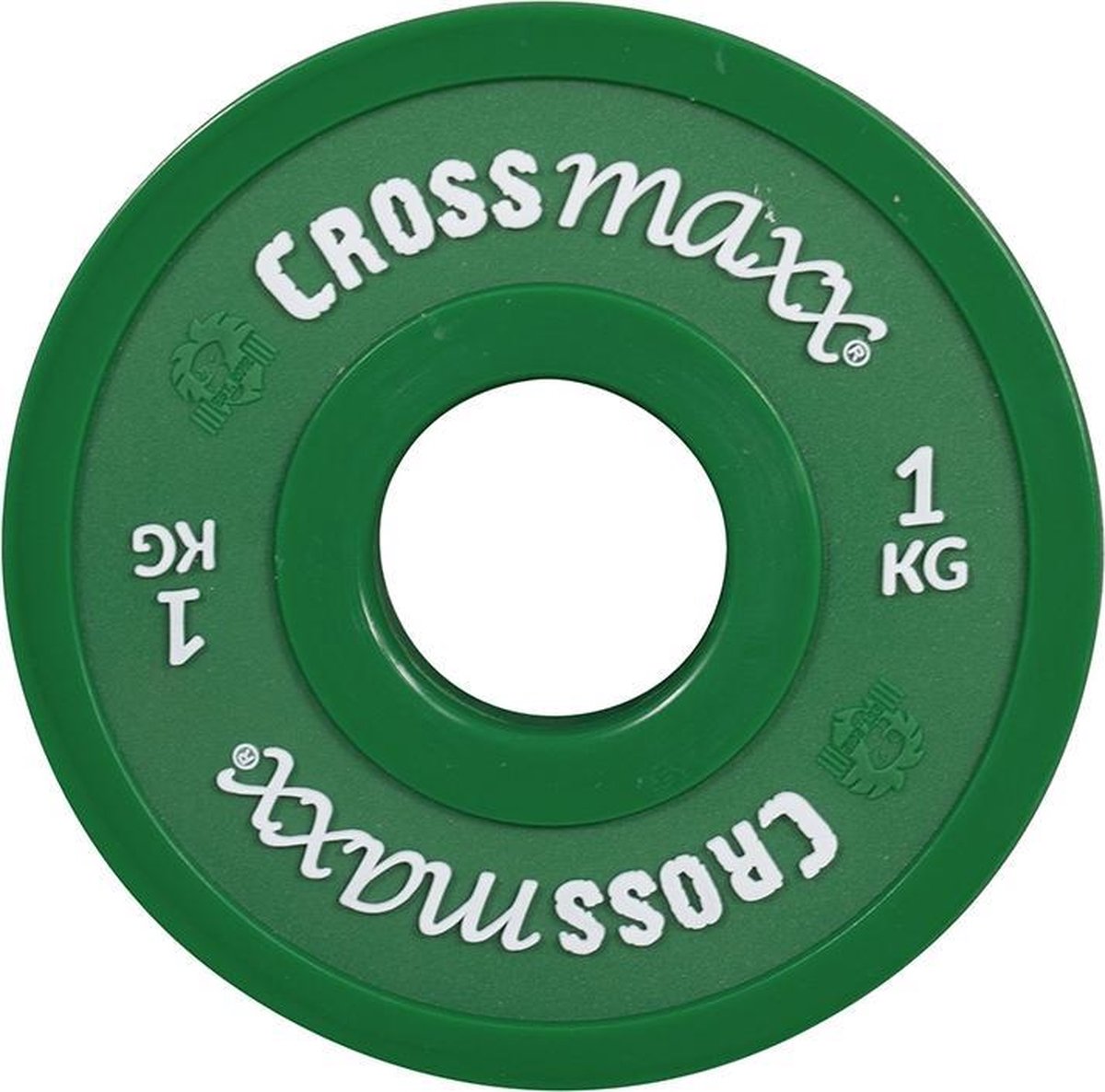 Elite fractional halterschijf 50mm 1 kg - groen