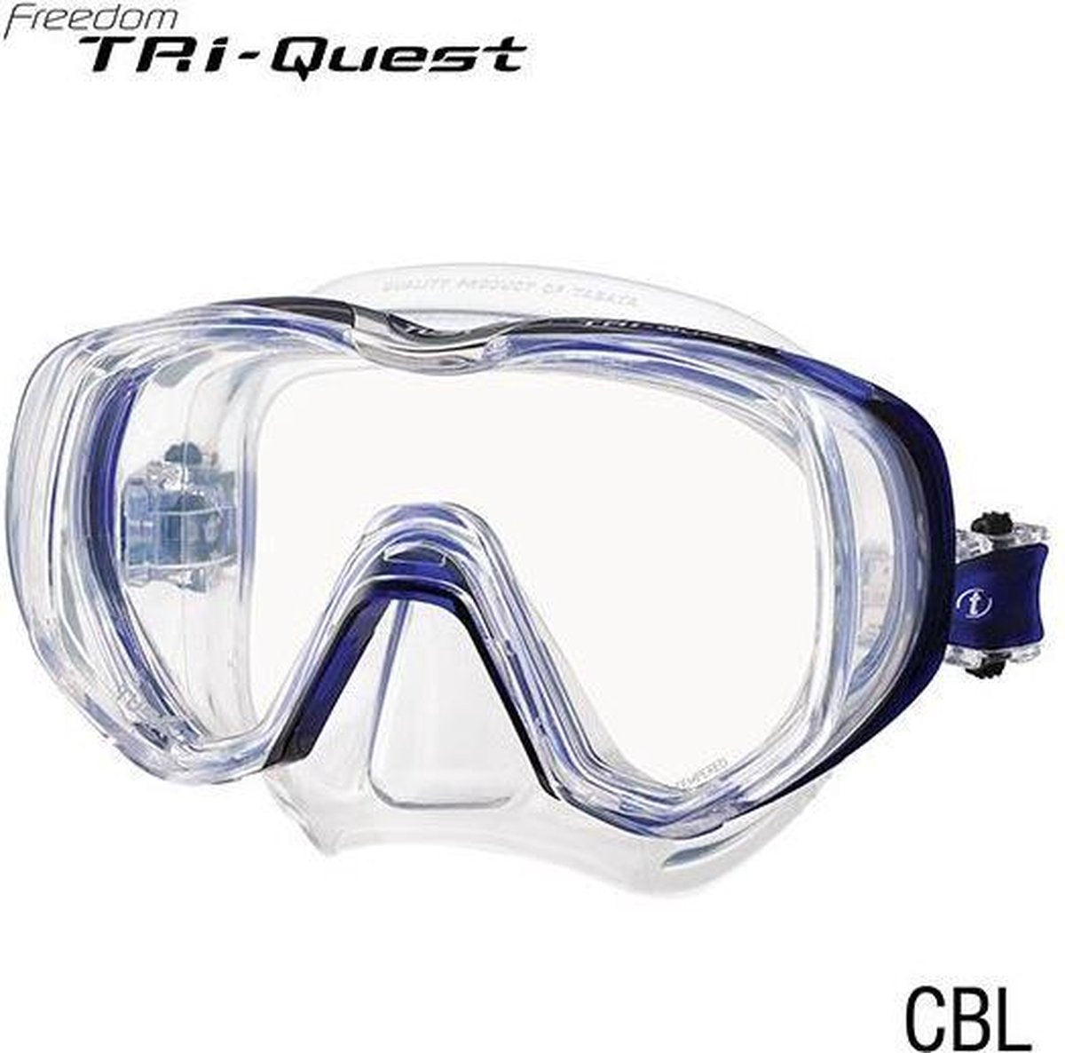 TUSA Freedom Tri-Quest duikbril - donkerblauw