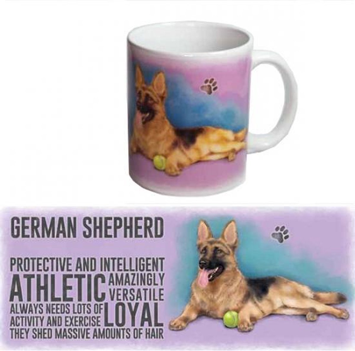Honden koffie mok Duitse Herder