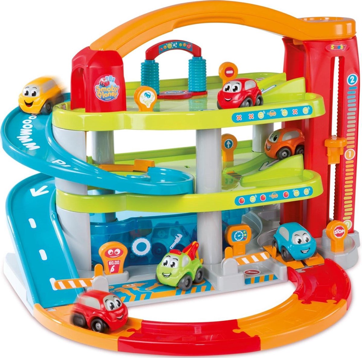 Smoby Vroom Planet Luxe Garage
