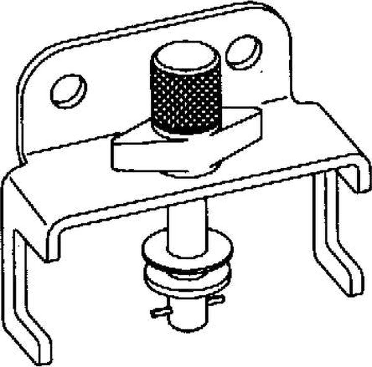 Ultraflex A75 vorkeind voor stuurkabels met oog.