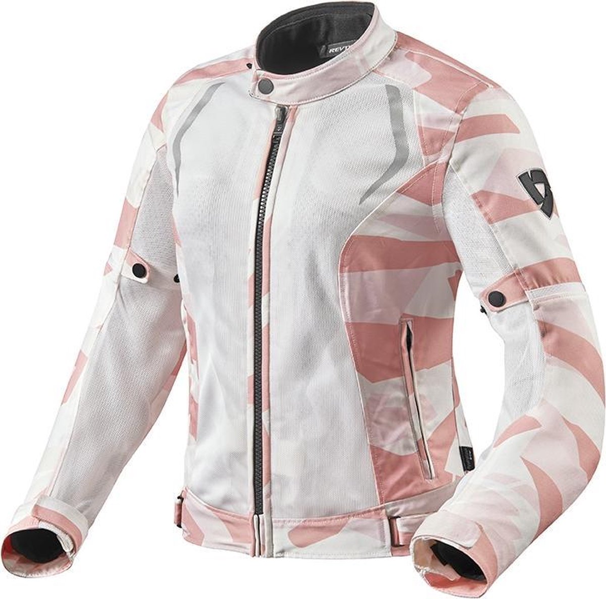 REV'IT! Torque Lady Camo Pink Motorcycle Jacket 36